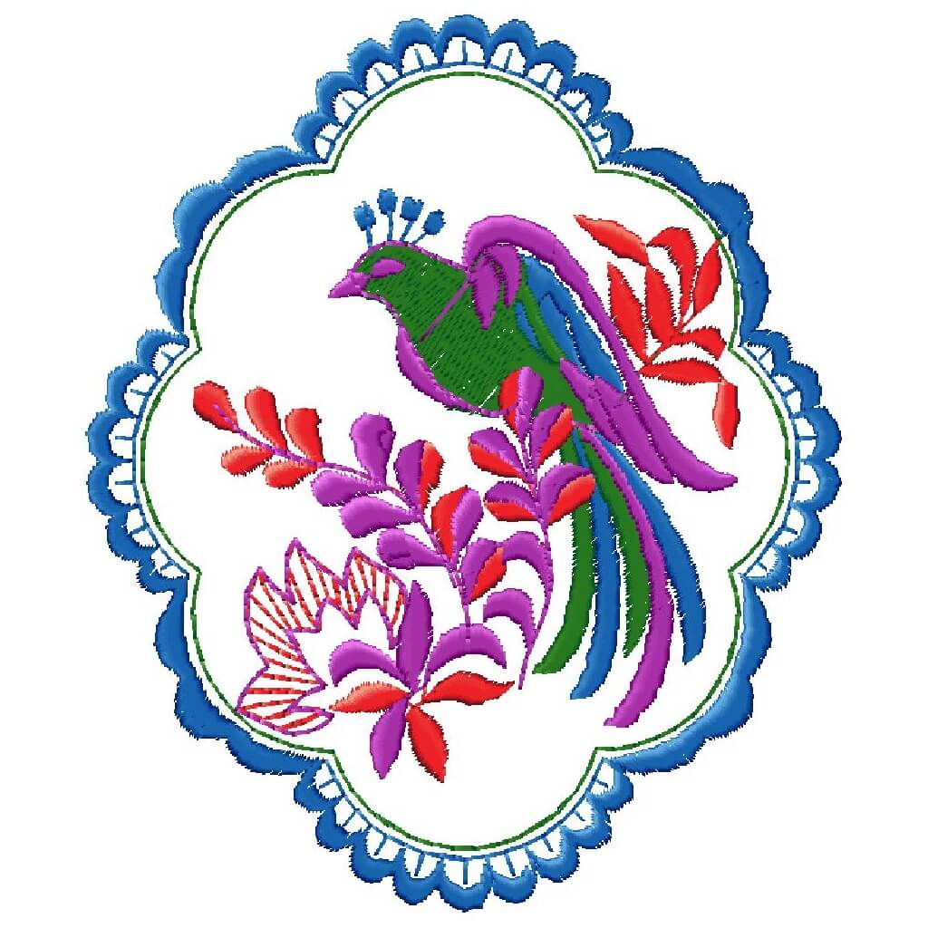 Paun u cvetu FL-0050